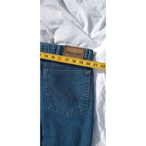 Wrangler Rugged Wear Men 40x32 Cowboy Cut Denim Jeans Western Ranch Straight - Picture 5 of 7